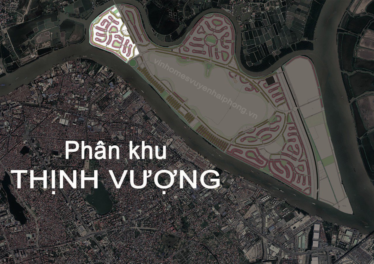 Phân khu Thịnh Vượng dự án Vinhomes Royal Island đảo Vũ Yên Hải Phòng