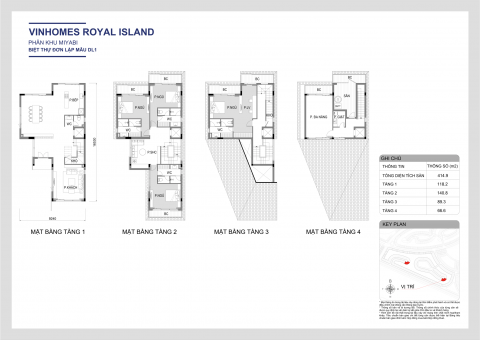 Layout Miyabi Vinhomes Royal Island Vũ Yên