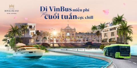 Vinbus triển khai tuyến xe buýt điện miễn phí dành cho khách hàng tham quan đảo Vũ Yên