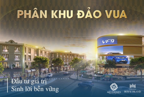 Những điểm nhấn khác biệt của Phân khu Đảo Vua tại dự án Vin Vũ Yên