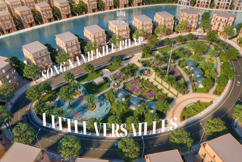 Công viên Little Versailles – Tọa độ xanh kiểu Pháp tại Vinhomes Royal Island Vũ Yên