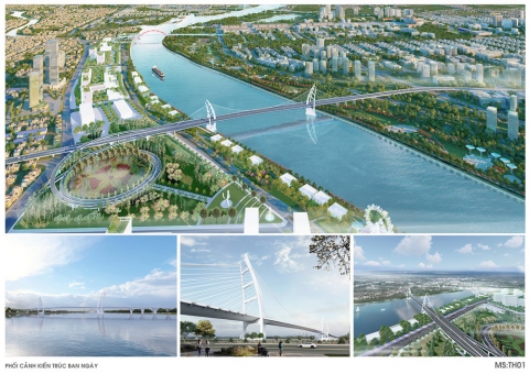 Cầu Nguyễn Trãi kết nối dự án Vinhomes Vũ Yên chuẩn bị khởi công