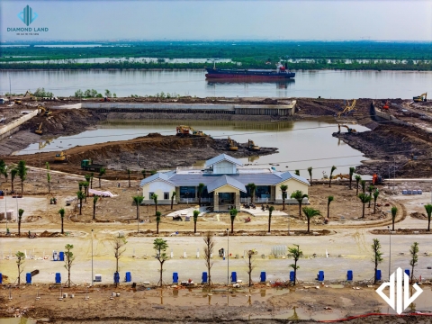 Cập nhật tiến độ xây dựng Bến du thuyền Vũ Yên tháng 09/2024