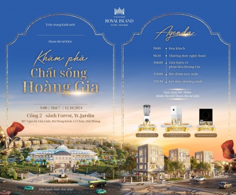 Vinhomes tổ chức sự kiện khám phá chất sống Hoàng Gia dự án Vinhomes Vũ Yên