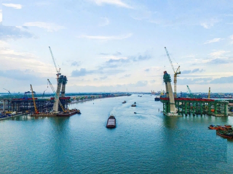 Cập nhật tiến độ xây dựng cầu Máy Chai và dự án Ngầm hóa mương Cầu Tre tháng 10/2024