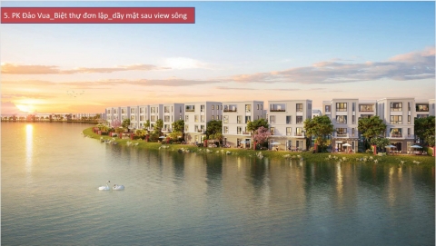 Phân khu Đảo Vua dự án Vinhomes Royal Island Vũ Yên