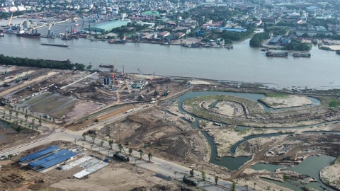 Tiến độ Vinhomes Vũ Yên t8 2023